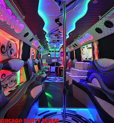 neon lights limousine